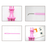 Maxbell Cord Weaving Tool Handmade Bracelet Maker Portable Knitting Loom Accessories