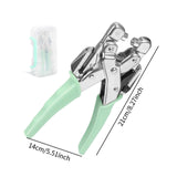 Maxbell Grommet Eyelet Pliers Tool Set Eyelet Hole Punch Plier for Crafts Bags Shoes