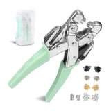 Maxbell Grommet Eyelet Pliers Tool Set Eyelet Hole Punch Plier for Crafts Bags Shoes