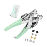 Maxbell Grommet Eyelet Pliers Tool Set Eyelet Hole Punch Plier for Crafts Bags Shoes