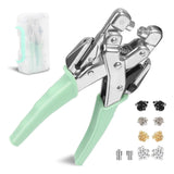 Maxbell Grommet Eyelet Pliers Tool Set Eyelet Hole Punch Plier for Crafts Bags Shoes