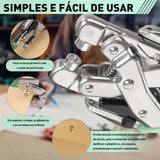 Maxbell Grommet Eyelet Pliers Tool Set Eyelet Hole Punch Plier for Crafts Bags Shoes