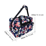 Maxbell Sewing Machine Carrying Case with Multi Storage Pockets for Gift Travel Home