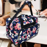 Maxbell Sewing Machine Carrying Case with Multi Storage Pockets for Gift Travel Home