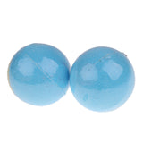 Maxbell Maxbell 2 Pieces 100g Women Bubble Bath Salt Essential Oil Bomb Balls Blue