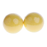 Maxbell Maxbell 2 Pieces 100g Women Bubble Bath Salt Essential Oil Bomb Balls Yellow