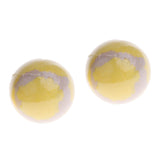 Maxbell Maxbell 2 Pieces 100g Women Bubble Bath Salt Essential Oil Bomb Balls Yellow