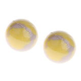 Maxbell Maxbell 2 Pieces 100g Women Bubble Bath Salt Essential Oil Bomb Balls Yellow