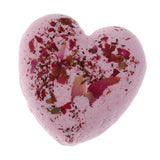 Maxbell Maxbell Heart Shaped Women Bubble Bath Salt Essential Oil Bomb Balls Pink Rose