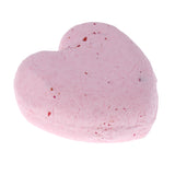 Maxbell Maxbell Heart Shaped Women Bubble Bath Salt Essential Oil Bomb Balls Pink Rose