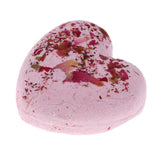 Maxbell Maxbell Heart Shaped Women Bubble Bath Salt Essential Oil Bomb Balls Pink Rose