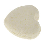 Maxbell Maxbell Heart Shaped Women Bubble Bath Salt Essential Oil Bomb Balls White Jasmine