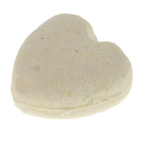 Maxbell Maxbell Heart Shaped Women Bubble Bath Salt Essential Oil Bomb Balls White Jasmine