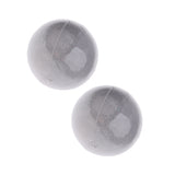 Maxbell Maxbell 2 Pieces 150g Women Bubble Bath Salt Essential Oil Bomb Balls Gray