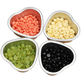 Maxbell 5 Pieces Aluminum Foil Melting Film Hard Beans Hair Removal Wax Small Bowl