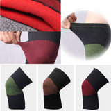Maxbell Maxbell 1 Pair Black Sports Knee Sleeves Arthritis Pain Brace Wrap Black Green M