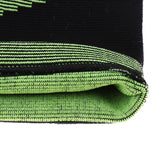 Maxbell Maxbell 1 Pair Black Sports Knee Sleeves Arthritis Pain Brace Wrap Black Green M