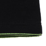 Maxbell Maxbell 1 Pair Black Sports Knee Sleeves Arthritis Pain Brace Wrap Black Green M