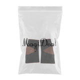 Maxbell Maxbell 1 Pair Black Sports Knee Sleeves Arthritis Pain Brace Wrap Black Orange L
