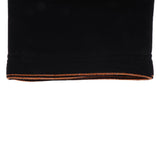 Maxbell Maxbell 1 Pair Black Sports Knee Sleeves Arthritis Pain Brace Wrap Black Orange L