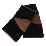 Maxbell Maxbell 1 Pair Black Sports Knee Sleeves Arthritis Pain Brace Wrap Black Orange L