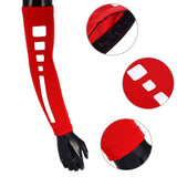 Maxbell Maxbell Sports Compression Arm Sleeve Elbow Protector Basketball Football XL red