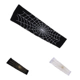 Maxbell Maxbell Sports Elastic Elbow Arm Sleeve Brace Support Protector M black and white