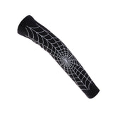 Maxbell Maxbell Sports Elastic Elbow Arm Sleeve Brace Support Protector M black and white