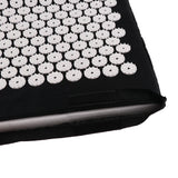 Maxbell Maxbell Spiky Acupressure Pillow Mat Set Acupuncture Massage Cushion Pad Kit Black