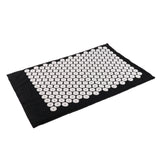 Maxbell Maxbell Spiky Acupressure Pillow Mat Set Acupuncture Massage Cushion Pad Kit Black