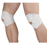 Maxbell 2 Pair Soft Silic Kneecaps Brace Support Wrap Strap for Knee Joint Pain
