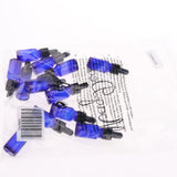 Maxbell Maxbell 12 Pieces Empty Essential Oil Bottle Glass Liquid Aromatherapy Dropper  10ML
