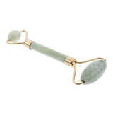 Maxbell Double Heads Natural Jade Stone Massage Roller Gua Sha Scraping Board Set