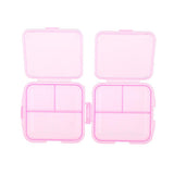 Maxbell Maxbell 5 Pieces Medicine Tablet Holder Organizer Dispenser Case Pill Box  pink