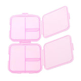 Maxbell Maxbell 5 Pieces Medicine Tablet Holder Organizer Dispenser Case Pill Box  pink