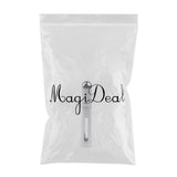 Maxbell Maxbell 12ml Fine Mist Sprayer Bottle Makeup Atomizer with Viewing Window Silver
