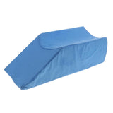 Maxbell Maxbell Foam Leg Elevator Cushion with Washable Cover Support Elevation Pillow Blue