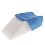 Maxbell Maxbell Foam Leg Elevator Cushion with Washable Cover Support Elevation Pillow Blue