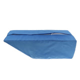 Maxbell Maxbell Foam Leg Elevator Cushion with Washable Cover Support Elevation Pillow Blue