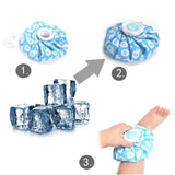 Maxbell Reusable Ice Bag Cap for Cold Therapy Injury Muscle Aches Pain Relief 7'' C - Aladdin Shoppers