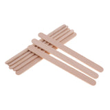 Maxbell 200 Pieces Wax Spatulas Waxing Body Hair Removal Wood Sticks Applicators S