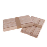 Maxbell 200 Pieces Wax Spatulas Waxing Body Hair Removal Wood Sticks Applicators L