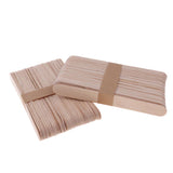Maxbell 200 Pieces Wax Spatulas Waxing Body Hair Removal Wood Sticks Applicators L