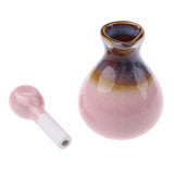 Maxbell Maxbell Beauty Salon Essential Oil Bottle Aromatherapy Ceramic Container Jar Pink