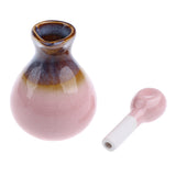 Maxbell Maxbell Beauty Salon Essential Oil Bottle Aromatherapy Ceramic Container Jar Pink