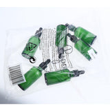 Maxbell Maxbell 6 Pieces Empty Essential Oils Dropper Bottles Liquid Aromatherapy 50ml Green