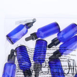 Maxbell Maxbell 12 Pieces Empty Essential Oils Dropper Bottles Aromatherapy for 30ml Blue