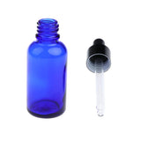 Maxbell Maxbell 12 Pieces Empty Essential Oils Dropper Bottles Aromatherapy for 30ml Blue