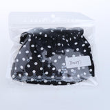 Maxbell Maxbell 2 Pieces Double Layer Waterproof Shower Bathing Caps for Women Black #2