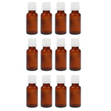 Maxbell Maxbell 12 Pieces Essential Oils Glass Bottles With Orifice Reducer Dropper 20ml